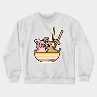 Pig and Dog Crewneck Sweatshirt